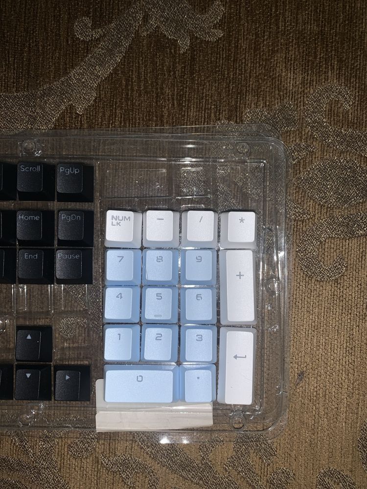 Набір PBT+ ABS кейкапів Hator+ Dark Project