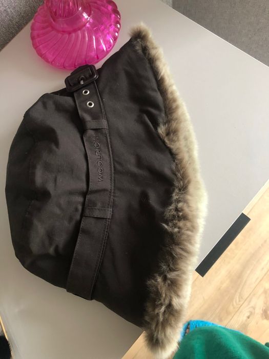 Капелюх шапка з хутром Wool rich оригінал