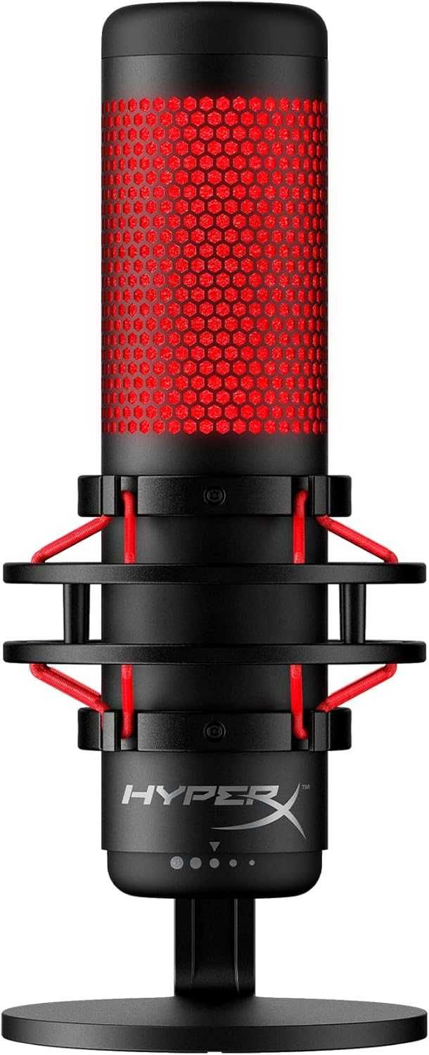 HP HyperX QuadCast mikrofon strumieniowy - USB
