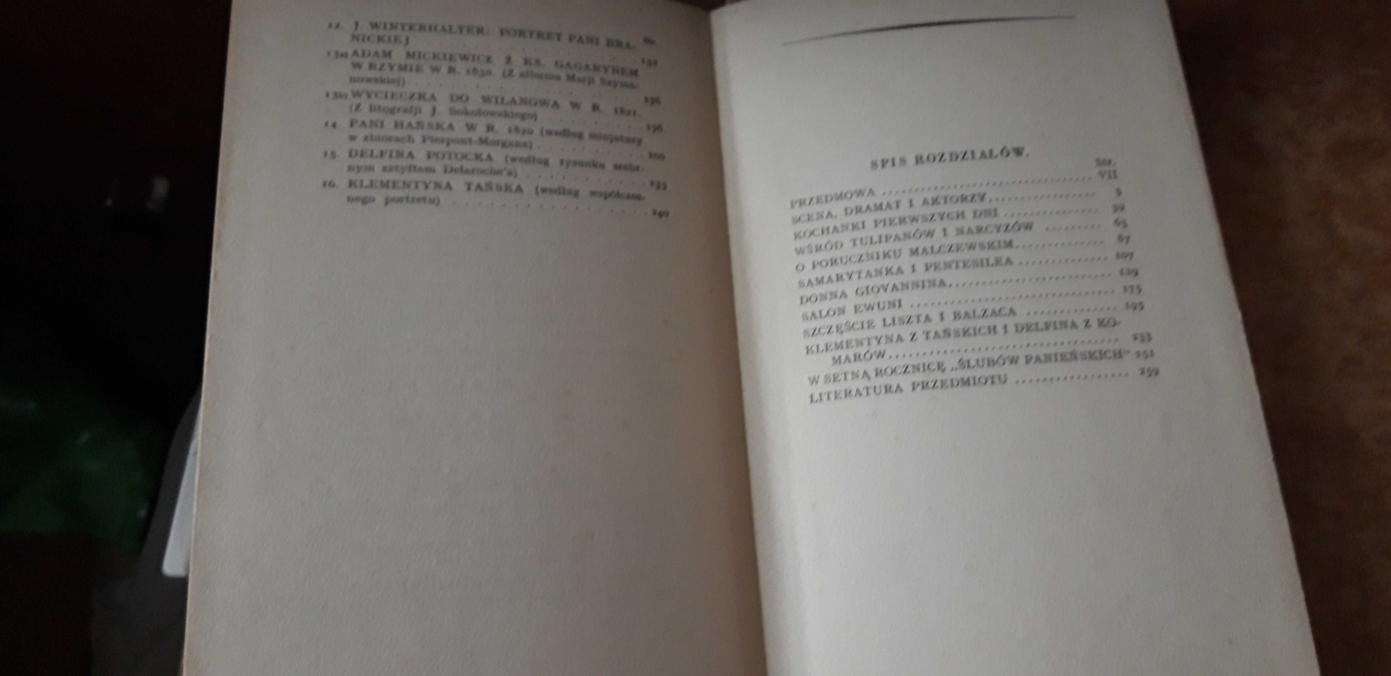 O MIŁOŚCI ROMANTYCZNEJ - S. WASYLEWSKI - P-ń 1928, opr., miedziodruki