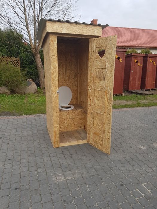 Kibel wychodek wc na budowe szalet swawojka toaleta kibelek