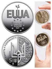 Монета День Європи