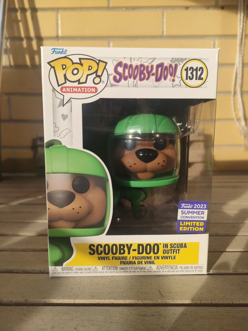 Funko Pop Animation Scooby-Doo in scuba outfit
Scooby-Doo in scuba out