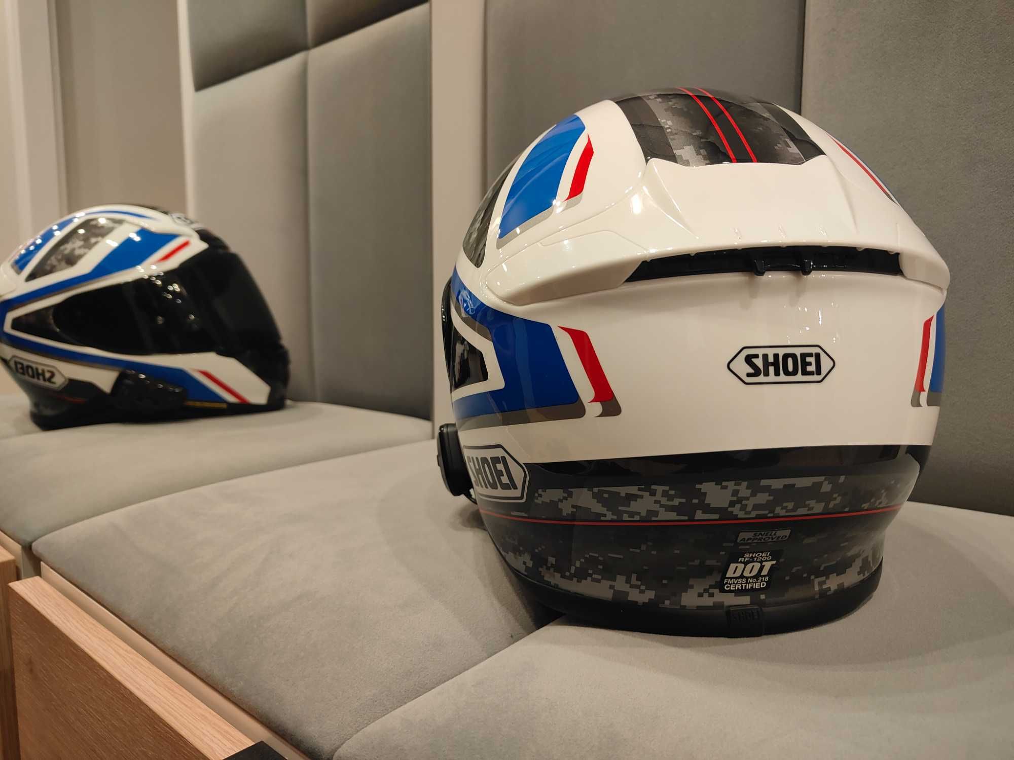 Kask motocyklowy SHOEI RF-1200 + Intercom Cardo