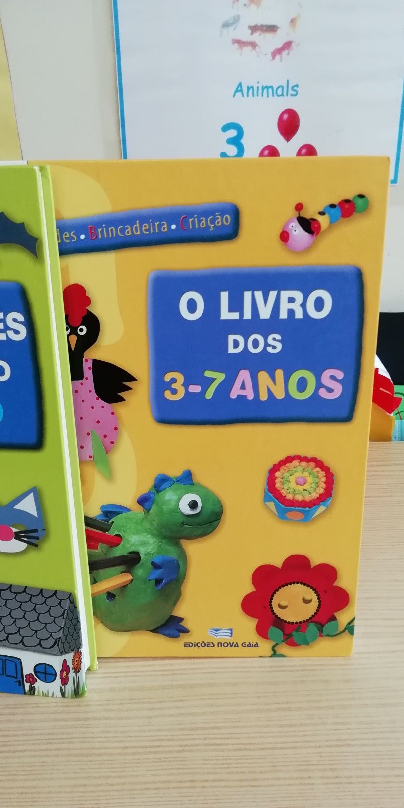 Conjunto livros pré-escolar