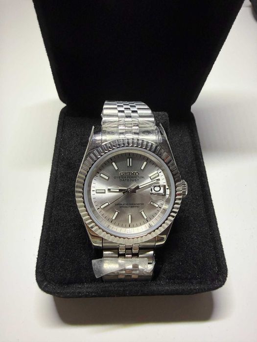 Zegarek Custom Seiko Mod White