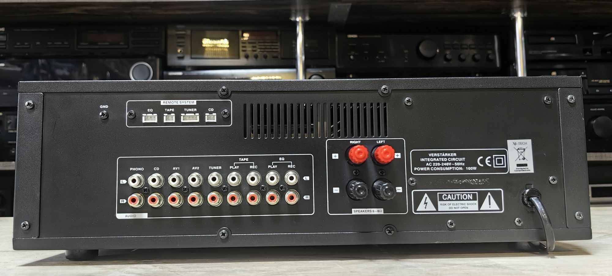 Підсилювач X4-Tech A-1000/6Ω