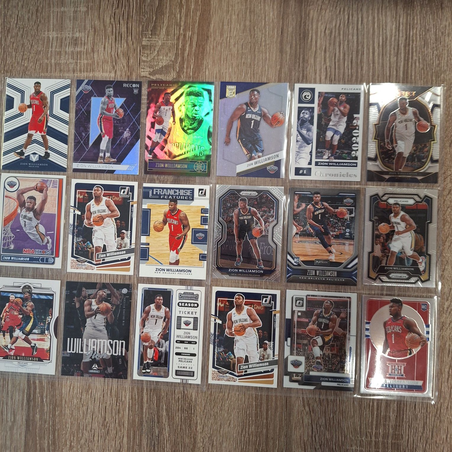 Karty NBA Zion Williamson