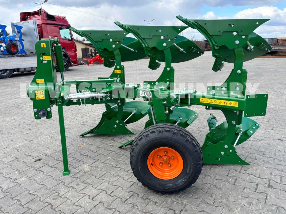 Pług obrotowy zagonowy EURO-MASZ unia nowy GWARANCJA 3 lata