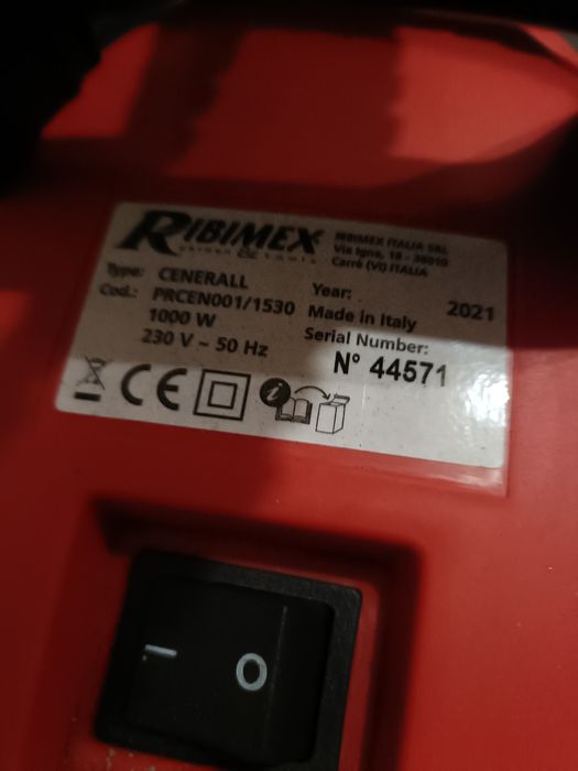 Aspirador de cinzas 1000 w 17 L Ribimex