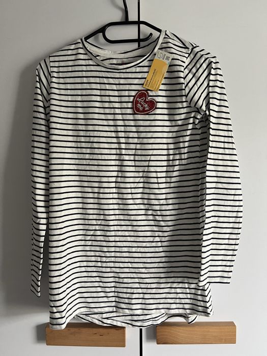 Koszulka z dlugim rekawem w paski