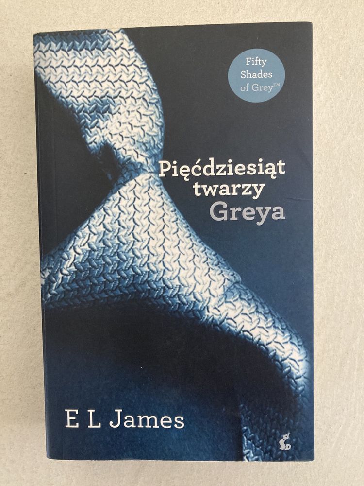 Książka Pięćdziesiąt twarzy Greya tom I