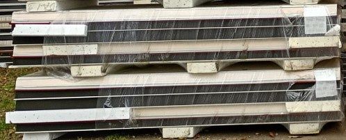 Płyta warstwowa dachowa Pir RAL 3011 3m, 3,5m x 1.08m