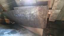 Blacha ocynkowana 2000x1000x1 mm i cynkowa 800x2000 mm.