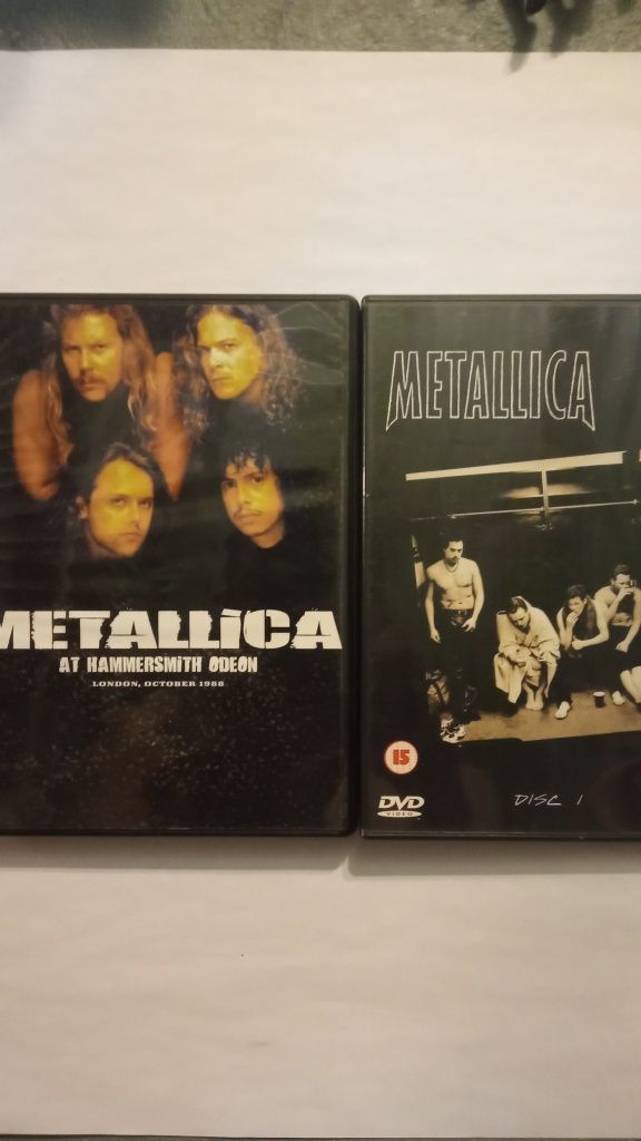 Metallica pack 2 DVDs