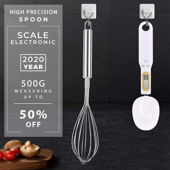 Colher - balança electrónica de cozinha - Novo