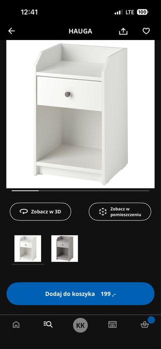 2 szafki nocne Ikea