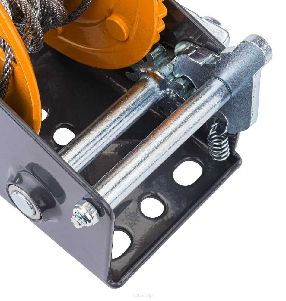 POWERMAT Linowa Wciągarka Wyciągarka Korbowa Ręczna 454kg 5m PM1266