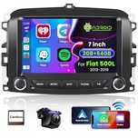 Hikity radio 2+64GB Android 13 Fiat 500L '13-'19 Carplay Navi WiFi B