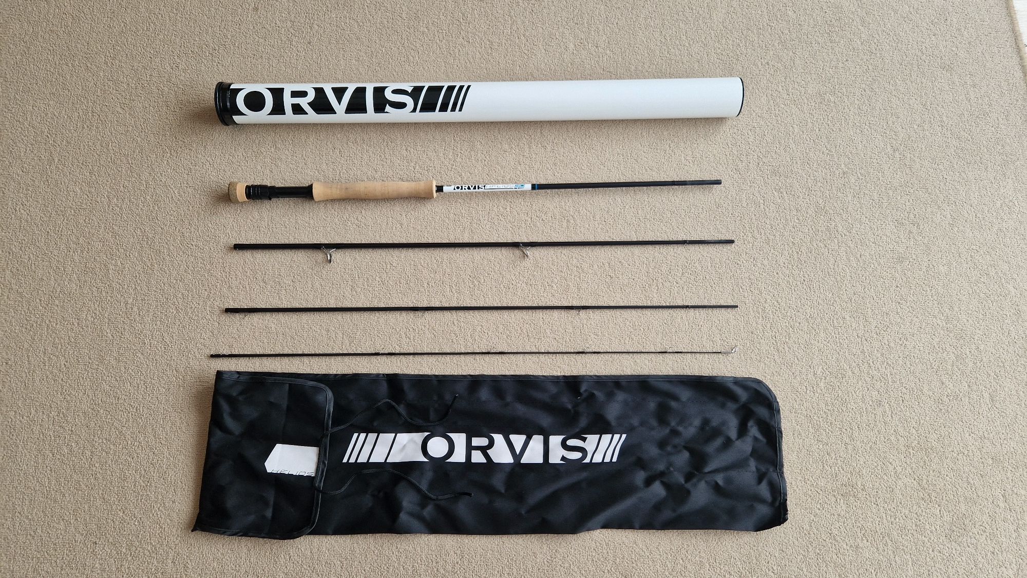 Orvis Helios 3D  Kołowrotek Orvis 5-7 zestaw.