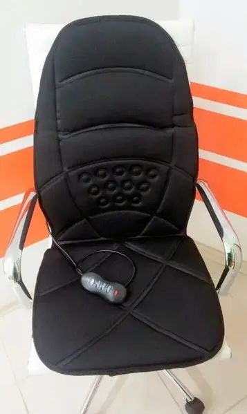 Масажна накидка з підігрівом  для дому авто офісу UKC Massage Robot