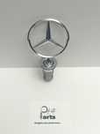 Embalagem símbolo logotipo estrela capó Mercedes Com legenda Preto