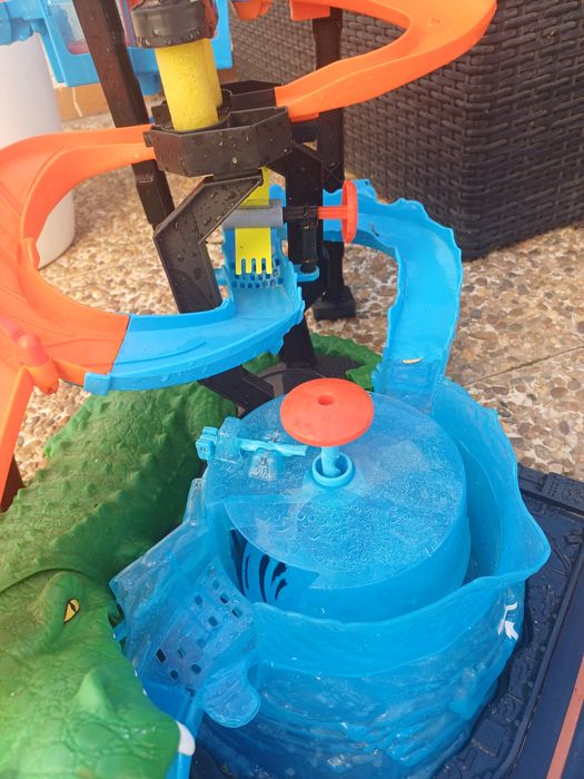 Pista Hot Weels lava Jato