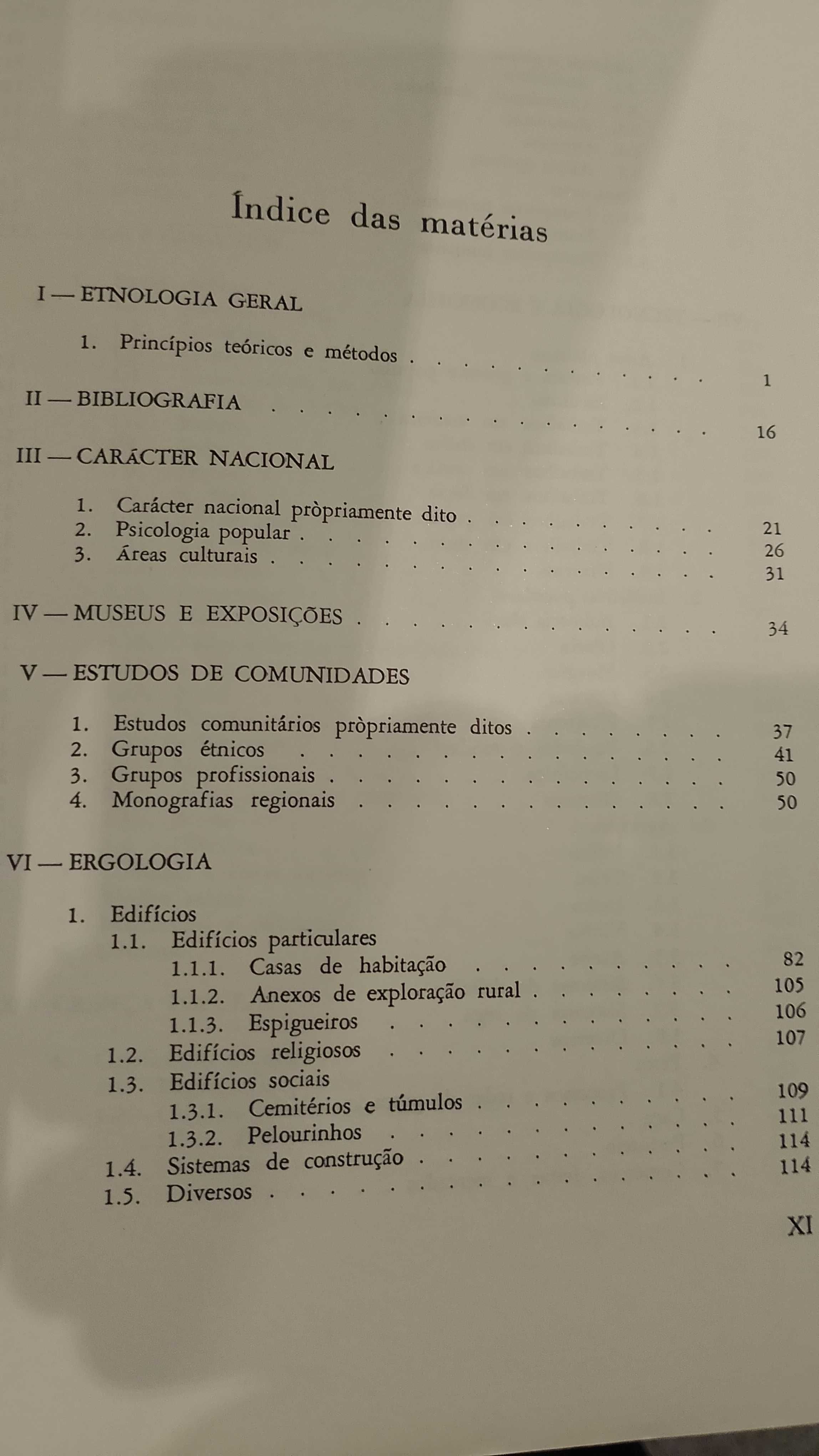 Bibliografia Analítica de Etnografia Portuguesa 1965