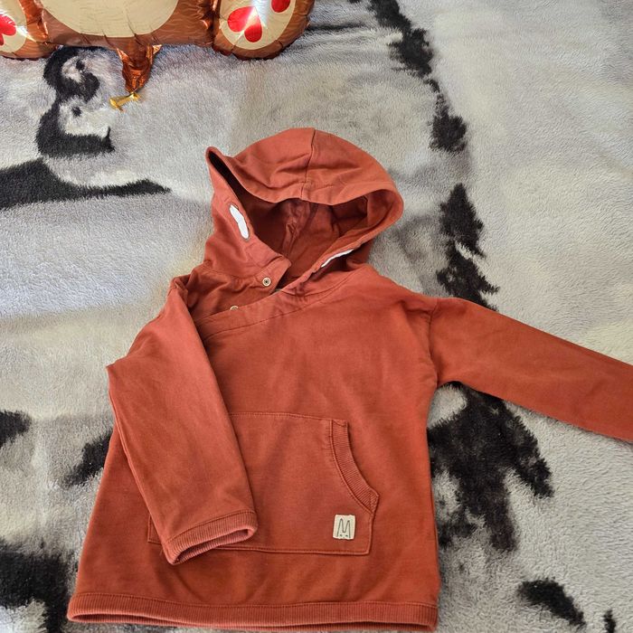 Bluza z kapturem lindex dla chłopca