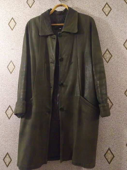 Кожаная женская куртка