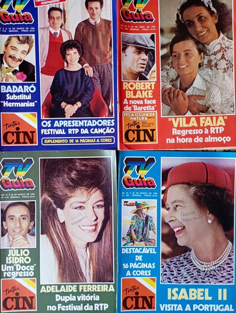 TV Guias antigas