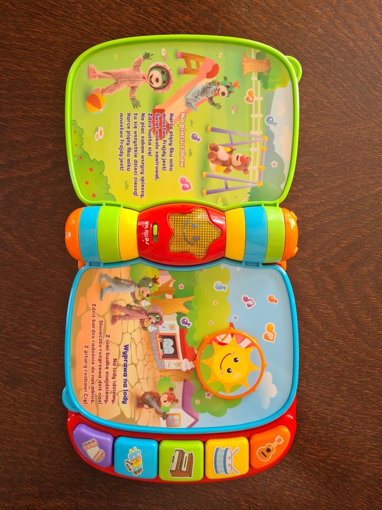 Książeczka interaktywna Śpiewające opowiadanki Vtech niemowlę
