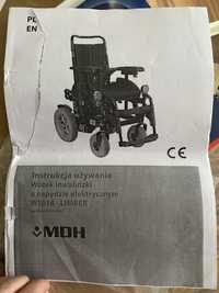 wózek inwalidzki o napięciu elektrycznym W1018-LIMBER