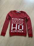 Sweter damski święta świąteczny czerwony S