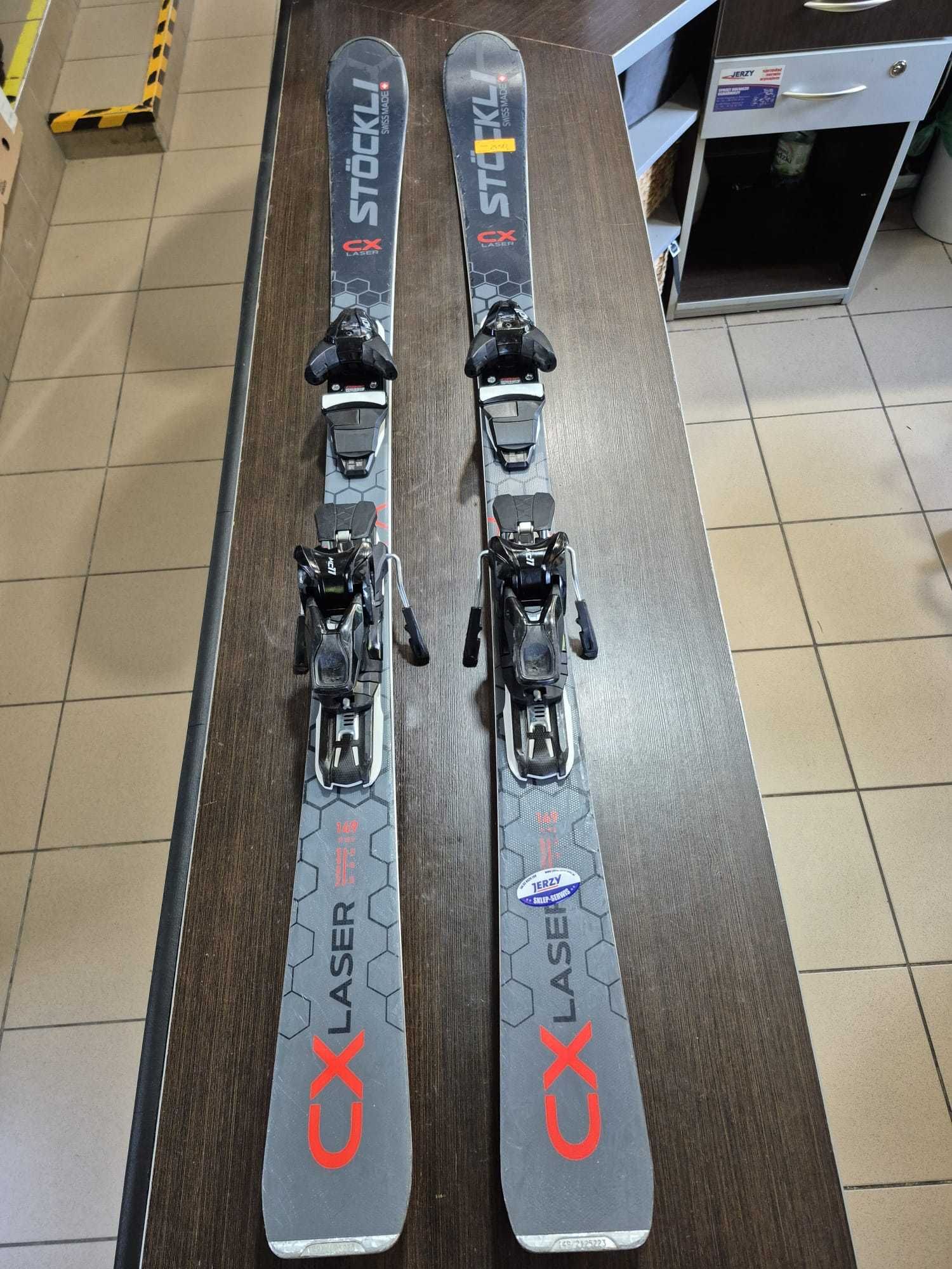 Narty Stockli Laser CX 149cm N-199