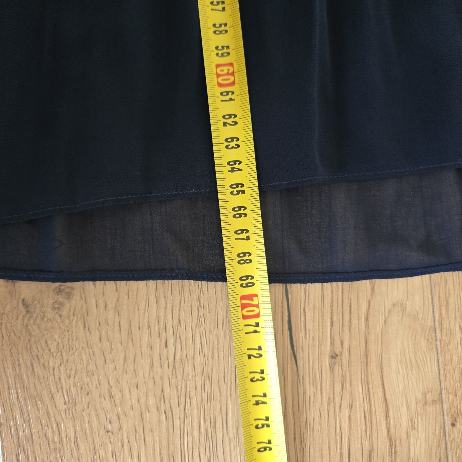 Bluzka koszulka Zara s 36 plisowana m 38 krótki rękaw