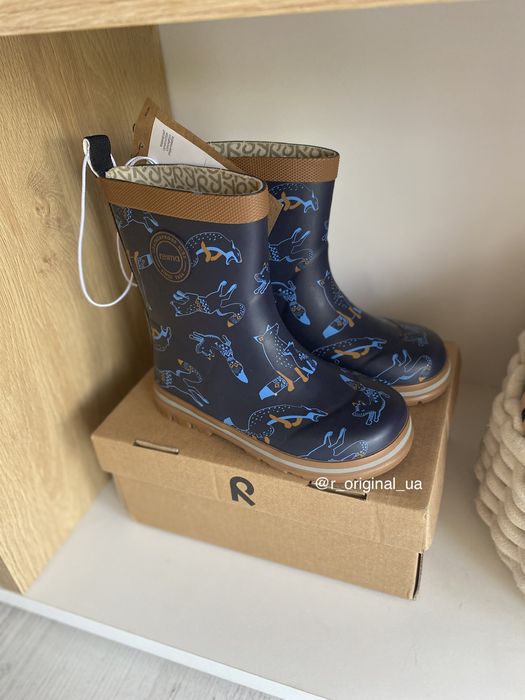 Гумові чобітки Reima з лісовими звірятами р. 28
