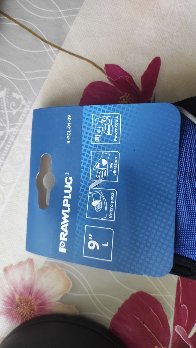 Rękawice robocze Rawlplug L 9 Rękawiczki R-PGL-01-09