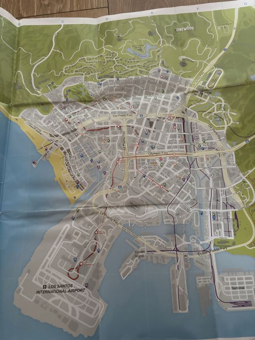 Mapa GTA 5 Los Santos