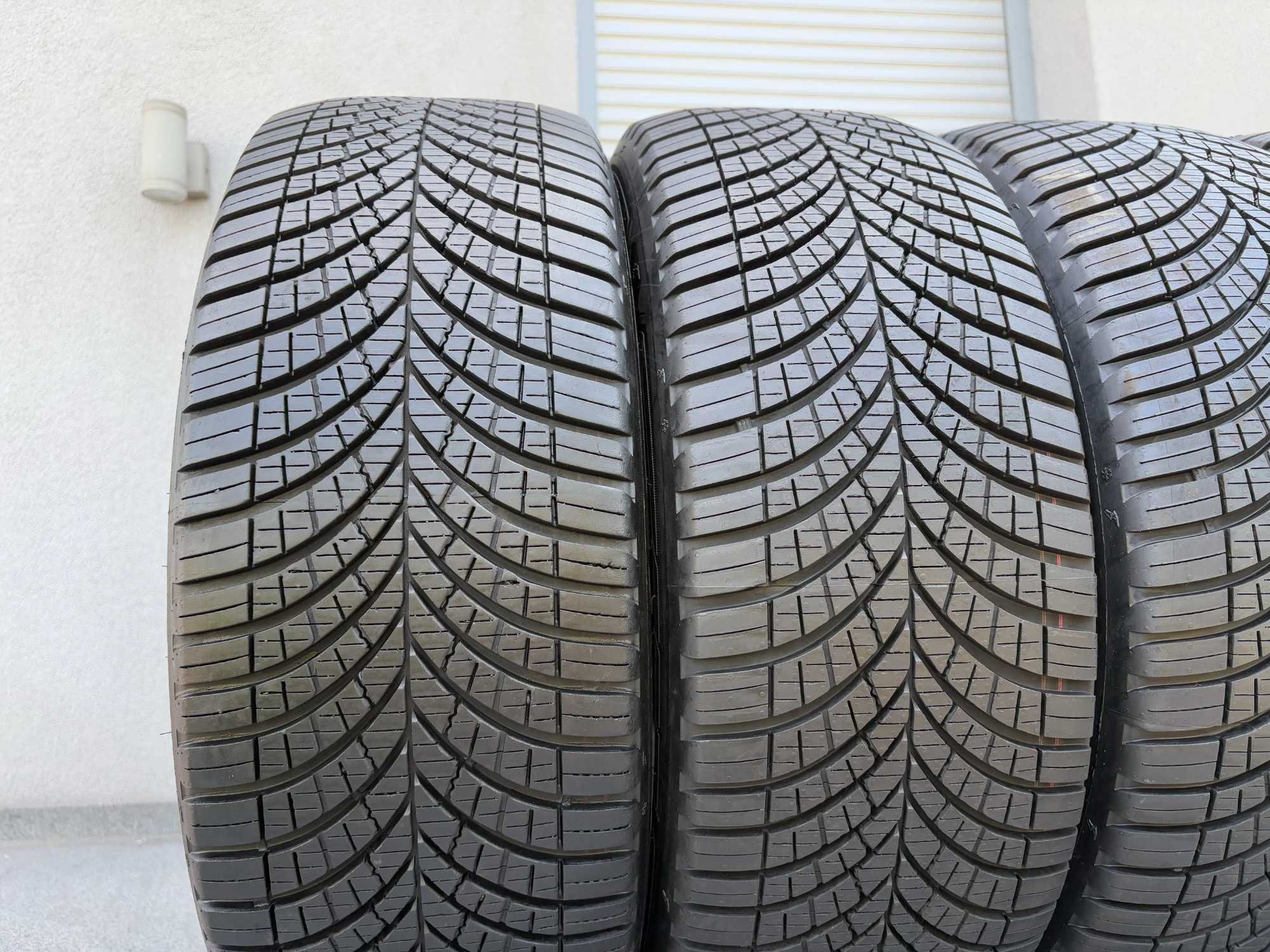 4szt całoroczne 225/55R17C GoodYear 8,2mm 2024r fv23% 4S143 Gwar