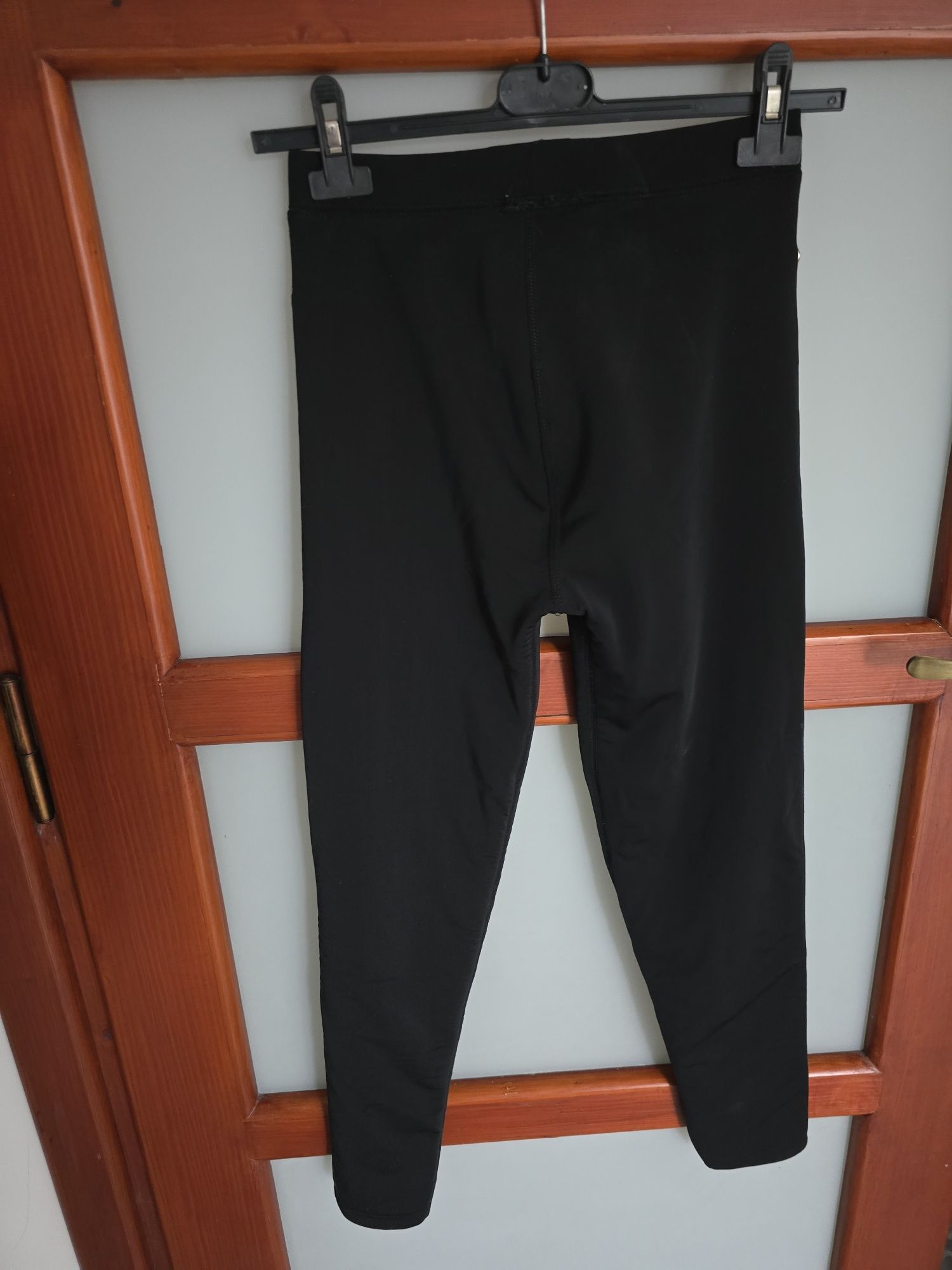 Spodnie zimowe ocieplane damskie rozmiar XS S jak nowe legginsy