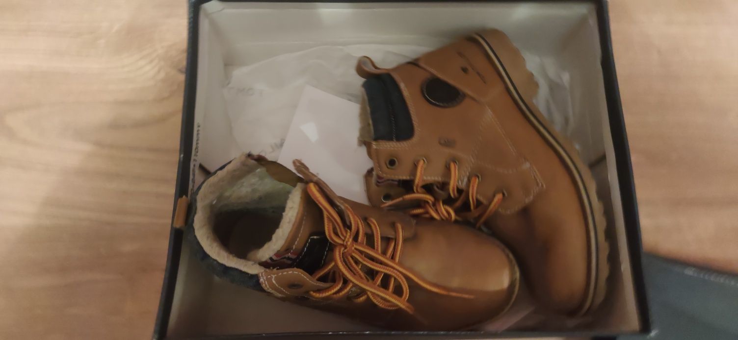 Buty chłopięce na zimę Tom Tailor
