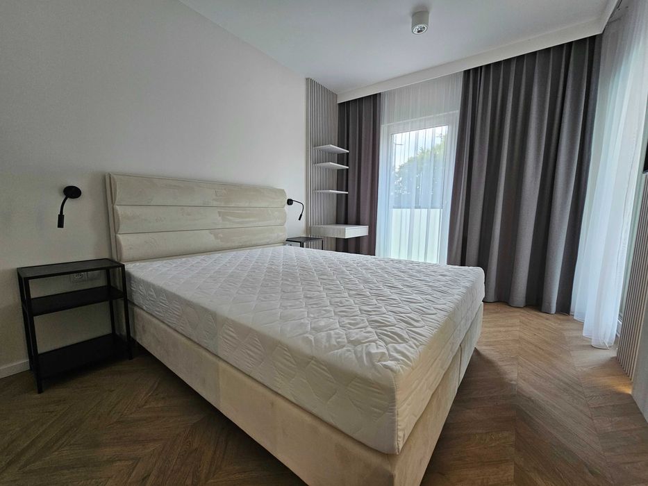 Nowoczesny apartament z balkonem – 60,53 m² –, centrum
