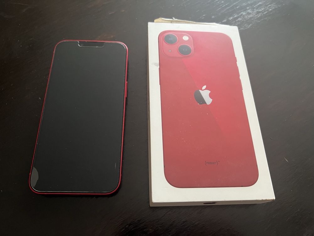 Iphone 13.   RED. 128   Gb.