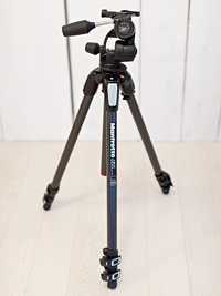 Statyw Manfrotto 055PRO karbon + głowica 808RC4