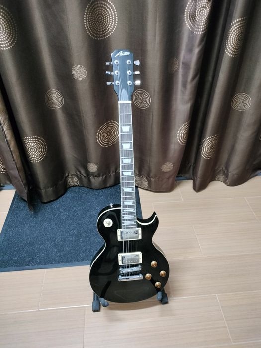 Guitarra Austin Super 6 Pro Black AS6