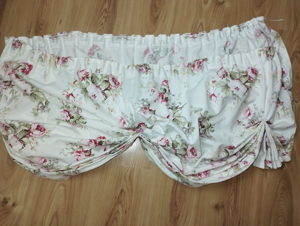 Okazja ! Uszanowana Jak Nowa Elegancka Firana z Gipiora+ Gratis.