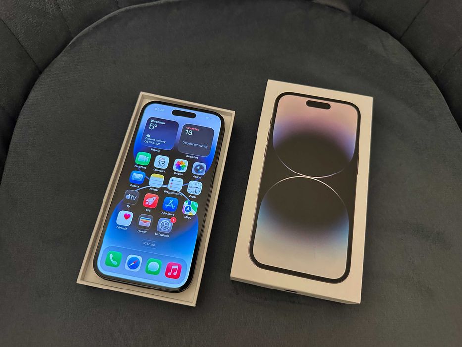Apple iPhone 14 Pro 128GB Czarny Kondycja 87%