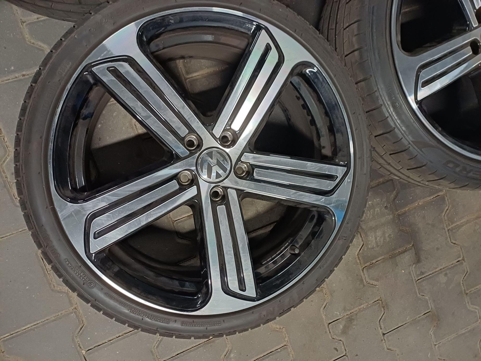 Alufelgi r19  5x112 golf cadiz gti r line