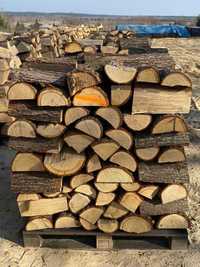 Drewno Kominkowe Opałowe Dąb  Sezonowane 2 letnie